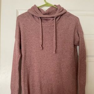 * maternity clothes * pink winter sweater